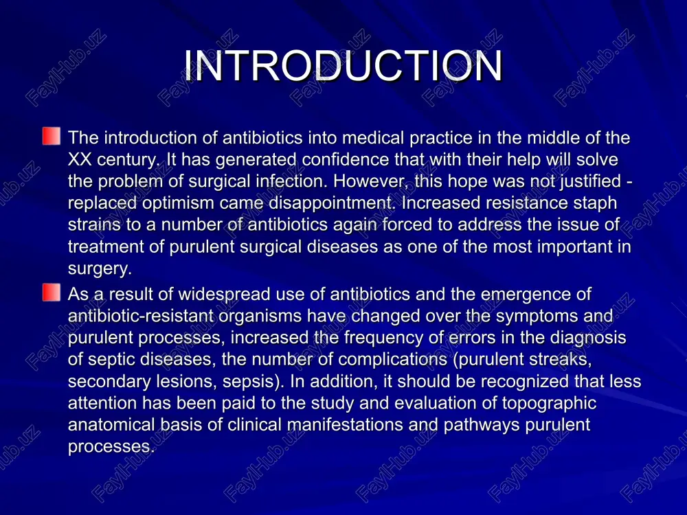 cs. currently, the question of the treatment of acute purulent processes, especially in the wrist and fingers, poses challenges practitioners to improve the results of treatment of these diseases, the prevention of septic generalization processes and reduce the disability of patients. under all conditions early surgery with drainage of purulent focus in the emerging cellular spaces or tendon sheath limbs are the most effective treatment to get rid of further necrotization surrounding tissues and intoxication. tsel lektsii the purpose of the lecture dat topografo-anatomicheskie obosnovaniya nekotorix simptomov i putey rasprostraneniya gnoynix protsessov. give topographic anatomical study of some symptoms and pathways purulent processes. gnoyno-vospalitelnie protsessi oni razvivayutsya i rasprostranyayutsya v podkojnoy i mejmishechnoy kletchatke, po xodu futlyarov sosudisto-nervnix puchkov, po fastsialnim futlyaram i mejfastsialnim shelyam, cherez mejmishechnie promejutki i t.d. chtobi legche ponyat zakonomernosti rasprostraneniya gnoynix protsessov, mojno vse vozmojnie puti rasprostraneniya gnoya iz pervichnogo ochaga v sosednie oblasti razdelit …