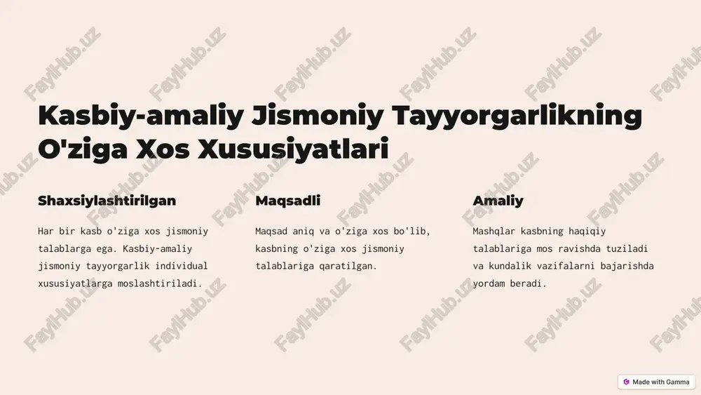 kasbiy-amaliy jismoniy tayyorgarlik - Page 3