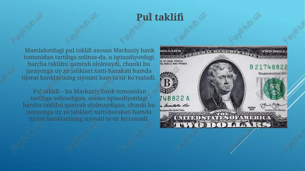 pulning mohiyati, funksiyalari va qogoz pullar - Page 3