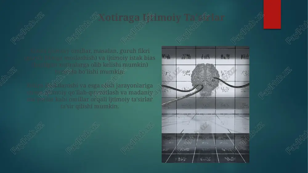 xotiraga oid nazariyalar - Page 3