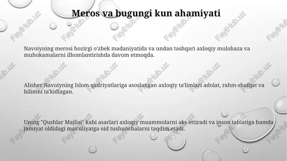 navoiyning axloqiy fikrining merosı - Page 3