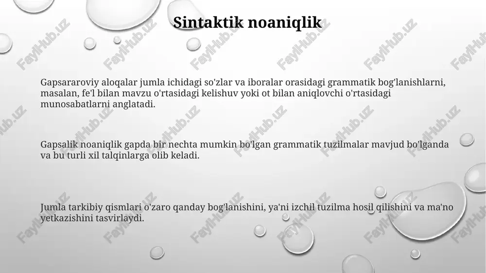 sintaktik aloqalar va sintaktik munosabatlar - Page 3
