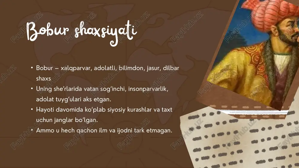 bobur hayoti va ijodi - Page 3