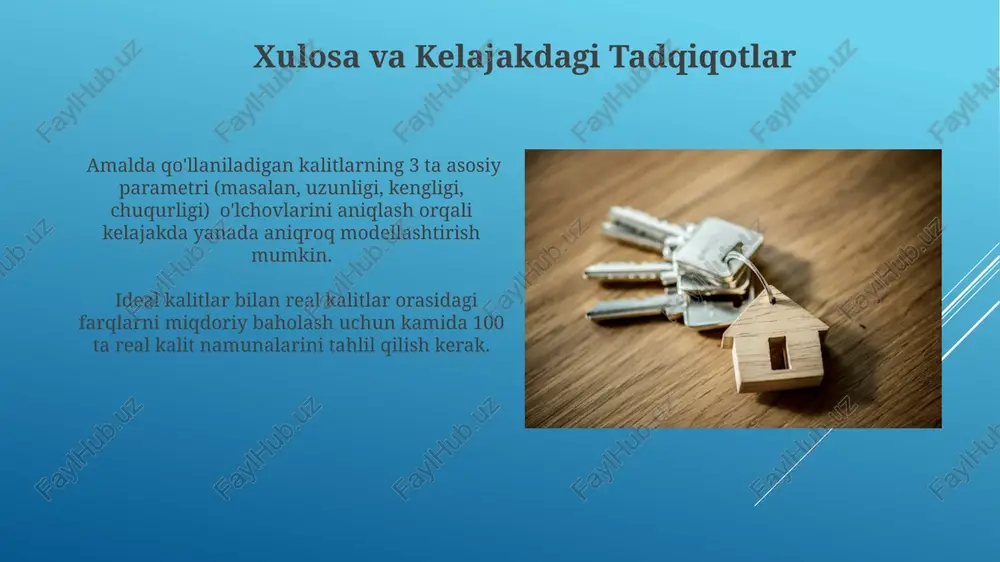 real kalitlar va ularni ideal kalitlardan farqi - Page 3