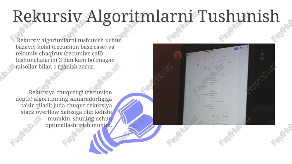 rekursiv algoritmlar - Page 3