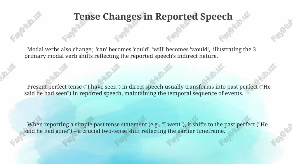 reported speech - Page 3