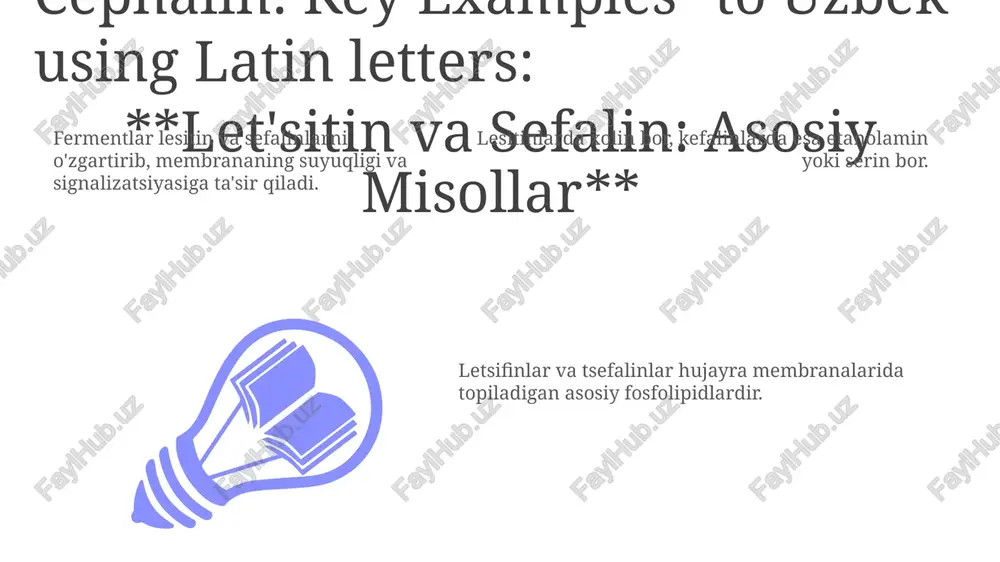fosfolipidlar va fermentlar - Page 3