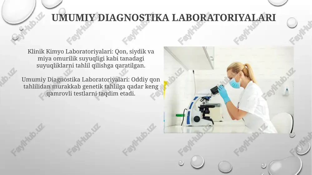 klinik diagnostik laboratoriya turlari - Page 3