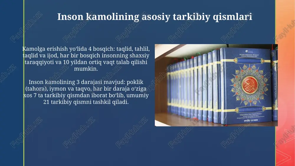inson kamolining asosiy tarkibiy qismlari - Page 3