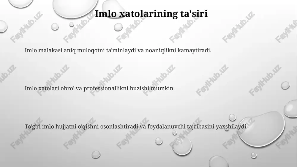 hujjatlar bilan ishlashda imloviy savodxonlik - Page 3
