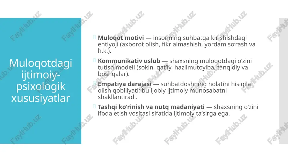 muloqotda shaxs toifalari va ularning ijtimoiy psixologik xarakteristikasi - Page 3