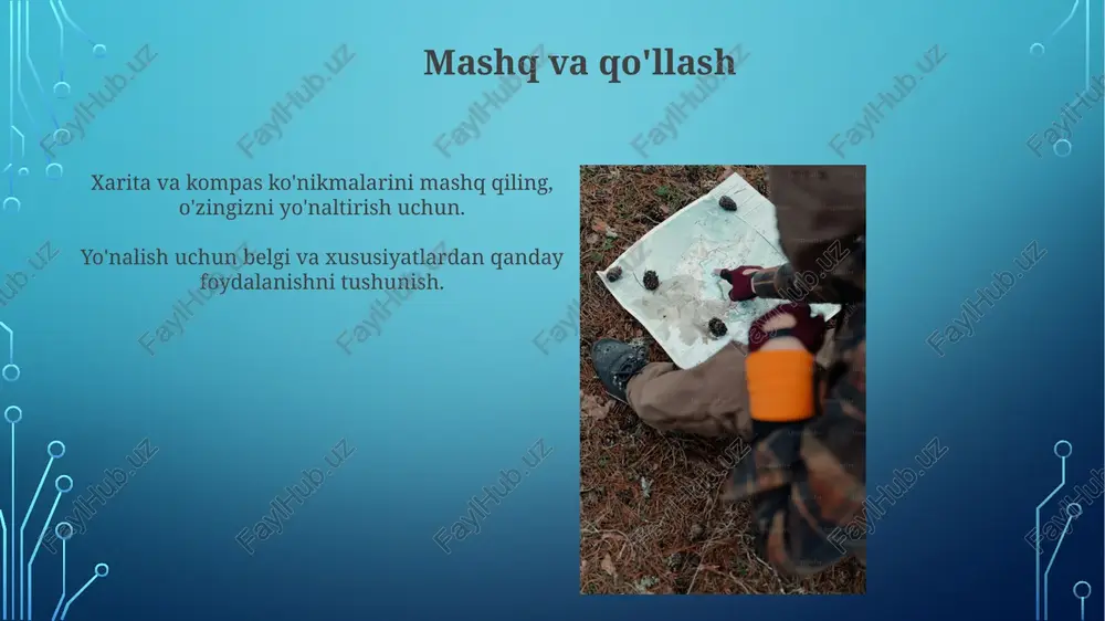 xarita va kompas bilan ishlash - Page 3