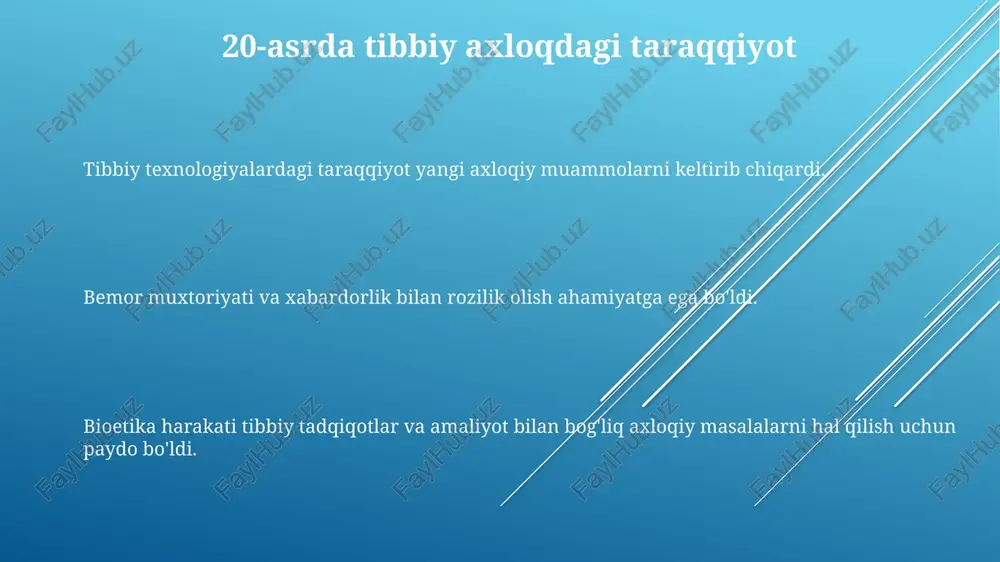 tibbiy etikaning rivojlanishi - Page 3