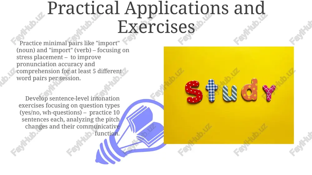 study of english stress and intonation - Page 3