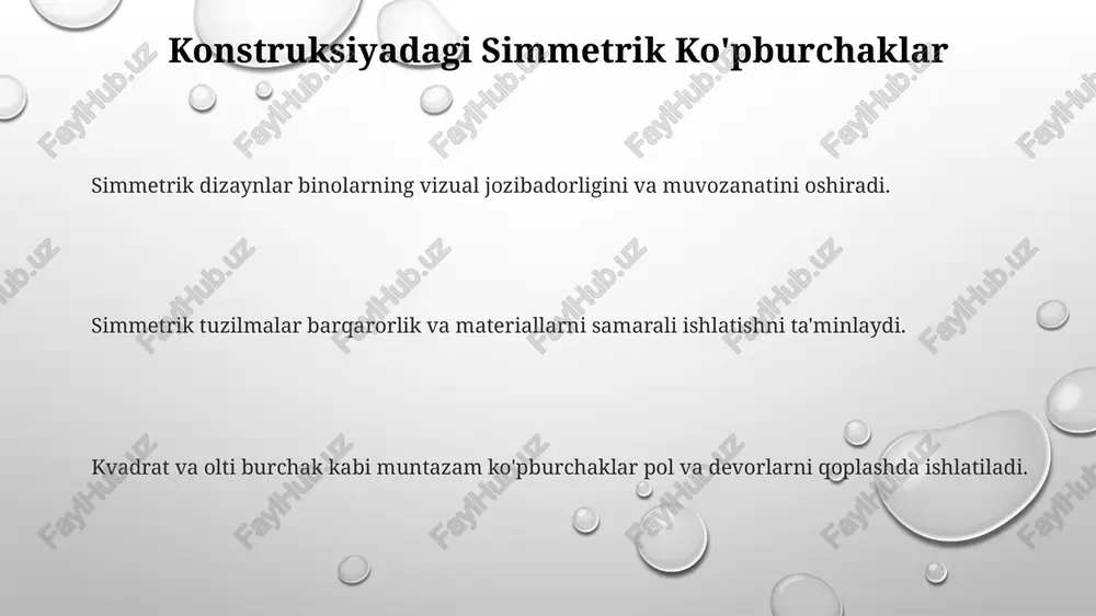 simmetrik koʻphadlarining tatbiqlari - Page 3