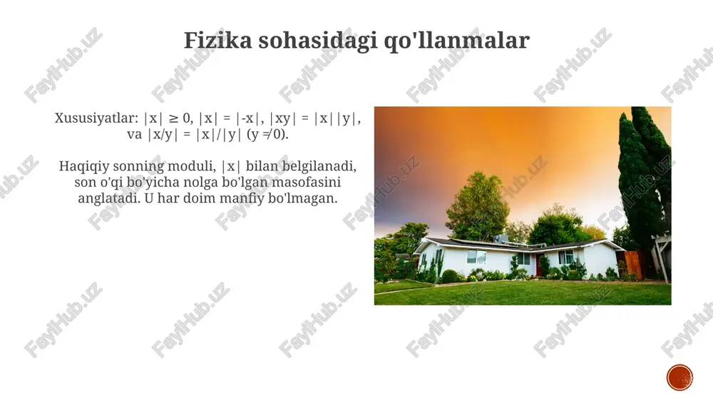 haqiqiy sonning moduli va uning xossalari - Page 3