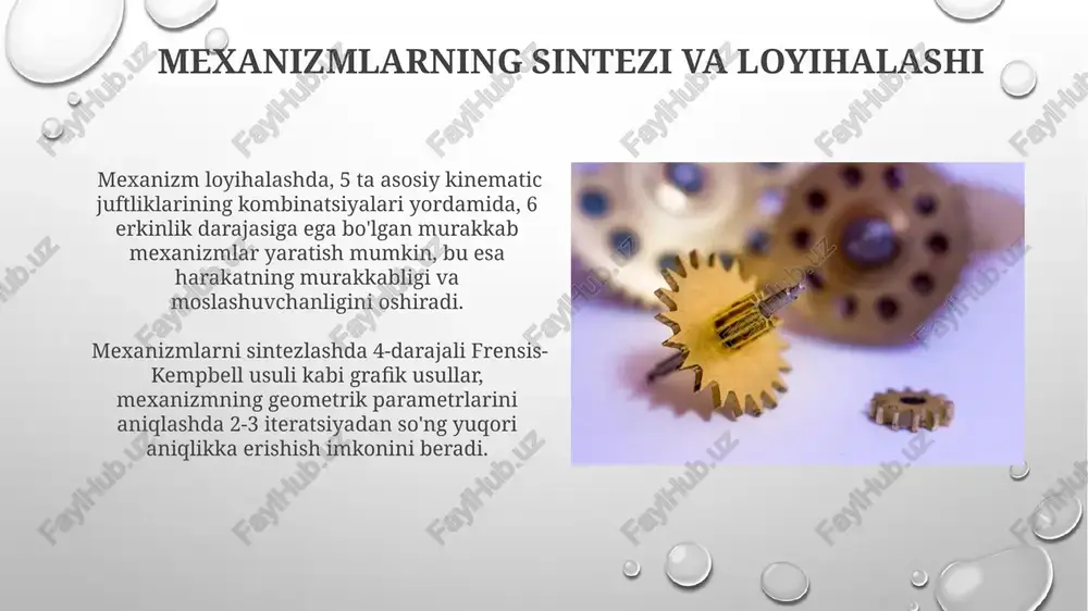 mexanizmlarni sintezi va loyihalashi - Page 3