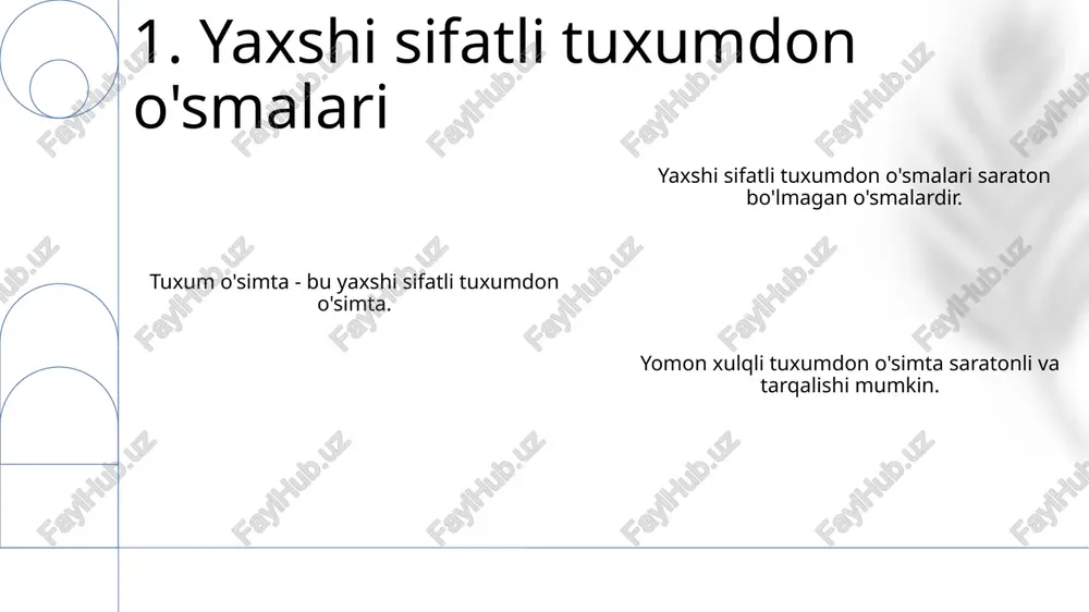 tuxumdon yaxshi va yomon sifatli o'smalari - Page 3