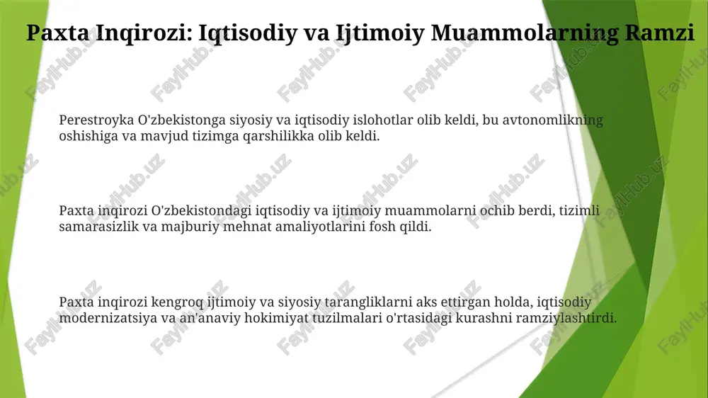 paxta inqirozi o'zbekistonda - Page 3