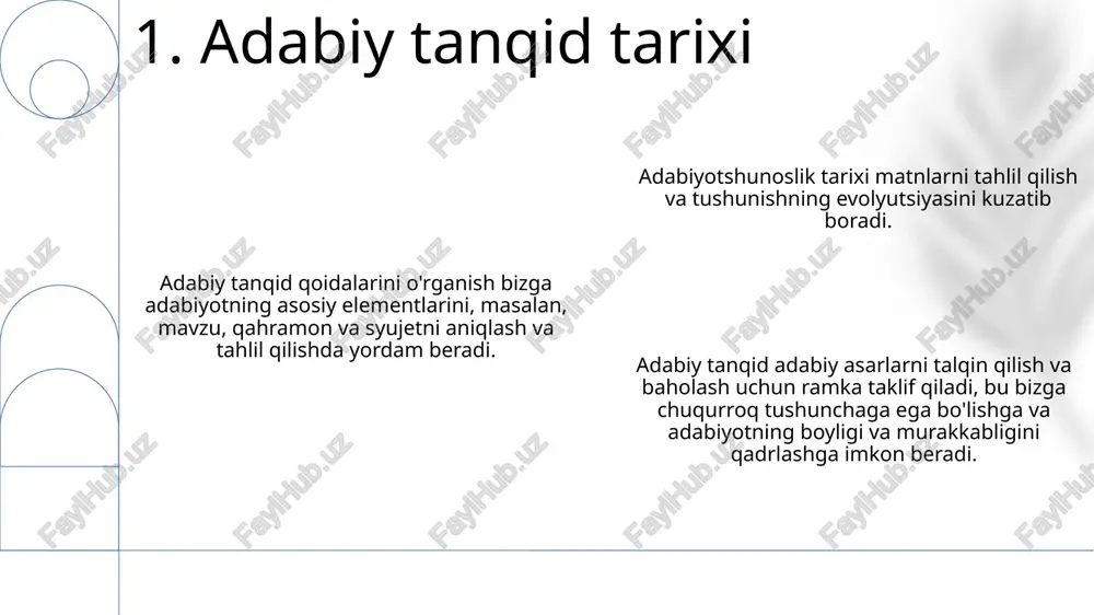aqida so'z boradi. ekokritika adabiyot bilan muhit o'rtasidagi munosabatlarni o'rganadi. 12. eko tanqid o'quvchining tajribasi va talqiniga e'tibor qaratadi. o'quvchining ma'no yaratishdagi faol rolini ta'kidlaydi. adabiyotni tushunishda shaxsiy tajribalarning qanday rol o'ynashini o'rganish. 13. o'quvchi-javob tanqidi til, belgilar va ramzlar adabiy talqinni qanday boyitadi? post-strukturalizm: struktualizmga qarshi chiqib, ma'noning beqaror va sub'ektiv ekanligini ta'kidlaydi. strukturcılık: adabiyotdagi takrorlanuvchi mavzu yoki motiflar kabi yashirin tuzilmalarga e'tibor qaratadi. 14. strukturalizm va post-strukturalizm matnlarning mustamlakachilik hokimiyat tuzilmalarini qanday saqlab qolish yoki ularga qarshi chiqishini tekshiradi. adabiyotda irqiy, identifikatsiya va "boshqa" ning tasvirlarini tahlil qiladi. mustamlakachilik adabiyot va madaniyatga ta'sirini o'rganadi. 15. postkoloniy tanqid adabiy asarlarni tan olingan nazariyalar va ramkalar yordamida baholash. adabiy asarlardagi naqsh va ma'nolarni aniqlash. matnlarning turli darajalarda qanday ishlashini tushunish. 16. matnlarni tahlil qilish dalilning umumiy ishonchlilik darajasini va o'quvchiga ta'sirini baholang. dalilning da'vosi, dalillari va mantiqiy asosini aniqlang. dalilning kuchli va zaif tomonlarini mantiq, dalil va tarafkashlikni hisobga olgan …