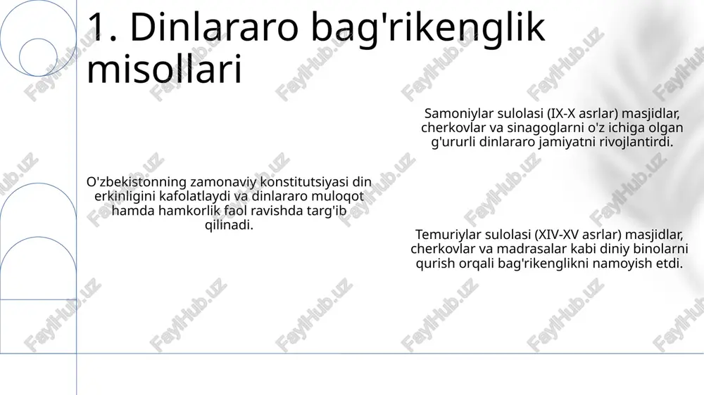 o'zbekistonda konfussiylararo diniy bag'ri kenglikning tarixiy tajribasi - Page 3