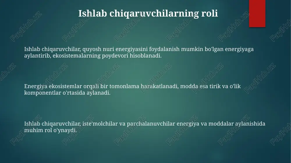biosferada energiya va moddalarning aylanma harakati - Page 3