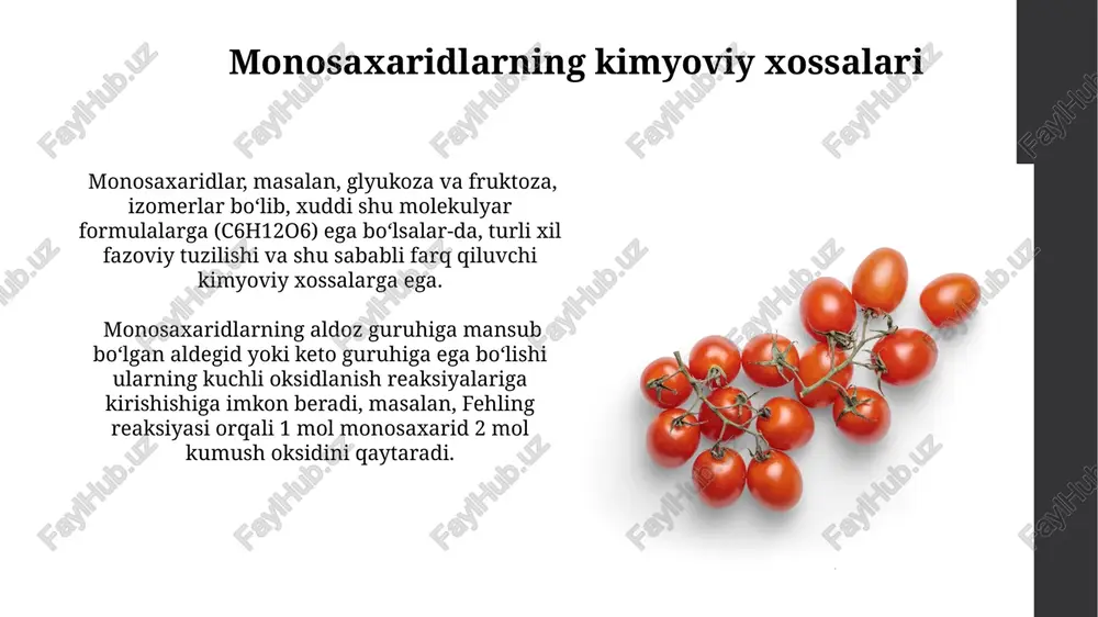 monosaxaridlarning kimyoviy xossalari - Page 3