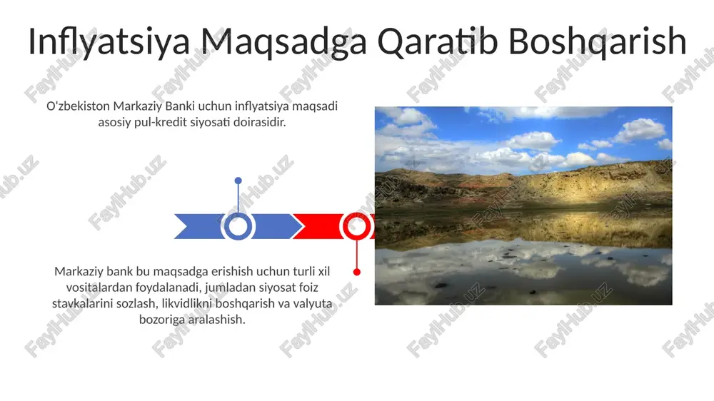 infratuzilmasini rivojlantirishni qo'llab-quvvatlaydi. cbu to'lov vositalari uchun standartlar belgilaydi, xalqaro eng yaxshi amaliyotlarga muvofiqlikni ta'minlaydi va to'lov texnologiyalarida innovatsiyalarni rag'batlantiradi. kelajak istiqbollari moliyaviy qo'shilish va raqamlashtirishga e'tibor qaratish. o‘zbek so‘mini mustahkamlash va iqtisodiy o‘sishni rag‘batlantirish. qiyinchiliklar va imkoniyatlar globaldagi beqaror muhitda narx barqarorligini saqlash. iqtisodiy o'sishni qo'llab-quvvatlash uchun zamonaviy va samarali moliyaviy tizimni rivojlantirish. e'tiboringiz uchun rahmat @taqdimot_robot image4.jpg image5.jpg image6.jpg image7.jpg image8.jpg image9.jpg image10.jpg image11.jpg image12.jpg image13.jpg image14.jpg image15.jpg image16.jpg image17.jpg image3.png image18.jpg image19.jpg image20.jpg image1.jpeg image2.jpeg
