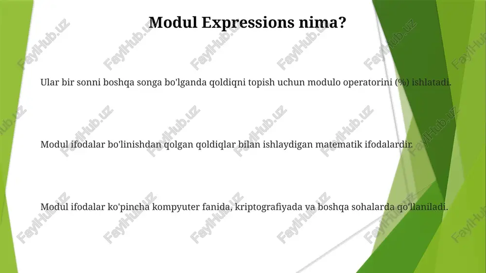 modulli ifodalar - Page 3