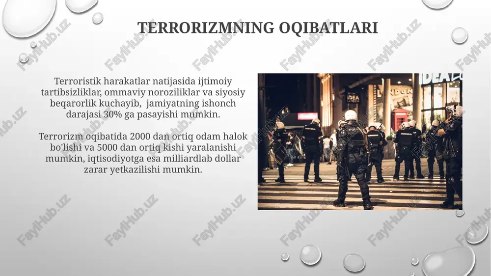 terrorizmning turlari (siyosiy,ijtimoiy,diniy) - Page 3