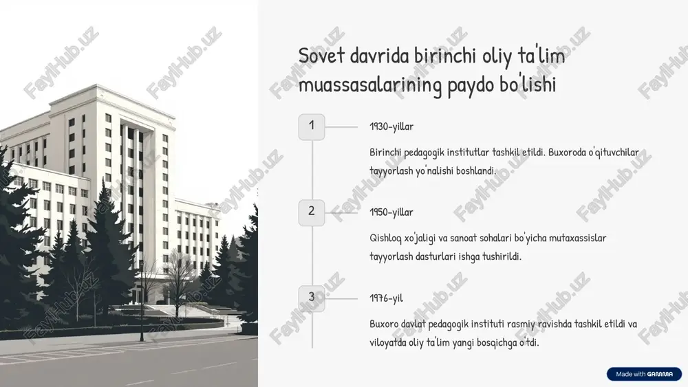 buxoro viloyati universitetlari tarixi - Page 3