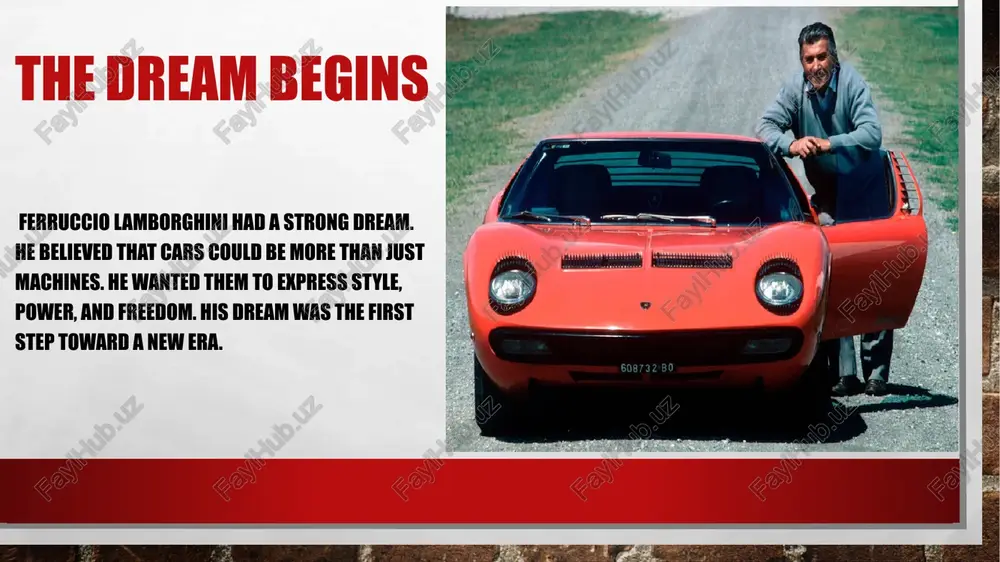 the story of lamborghini - Page 3