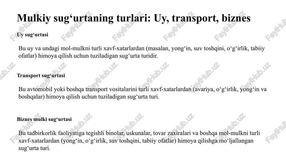 mulkiy sug‘urta - Page 3