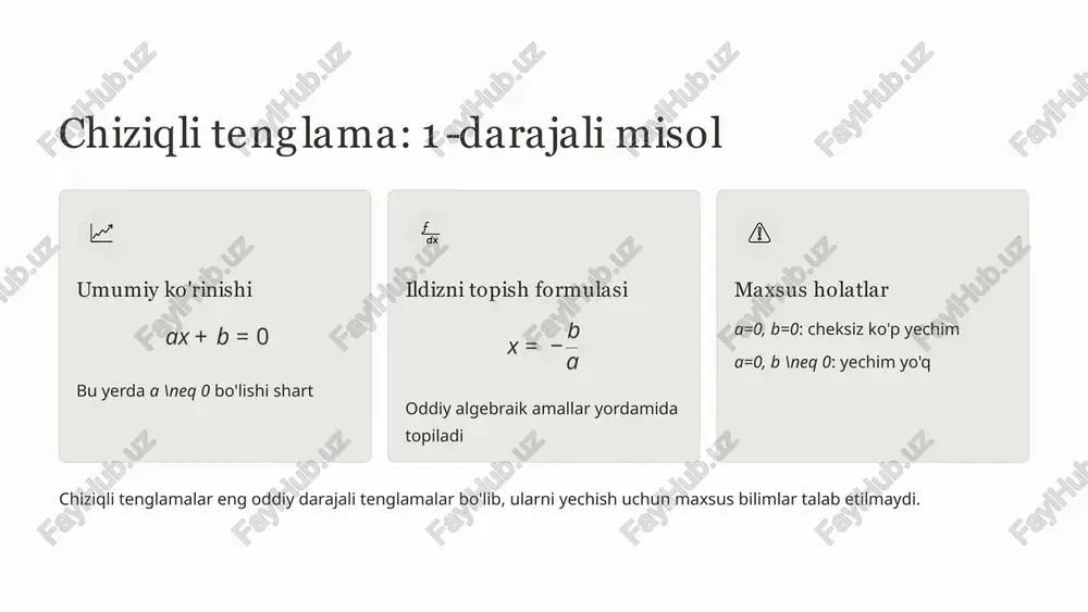 daraja qatnashgan tenglama va tengsizliklar - Page 3