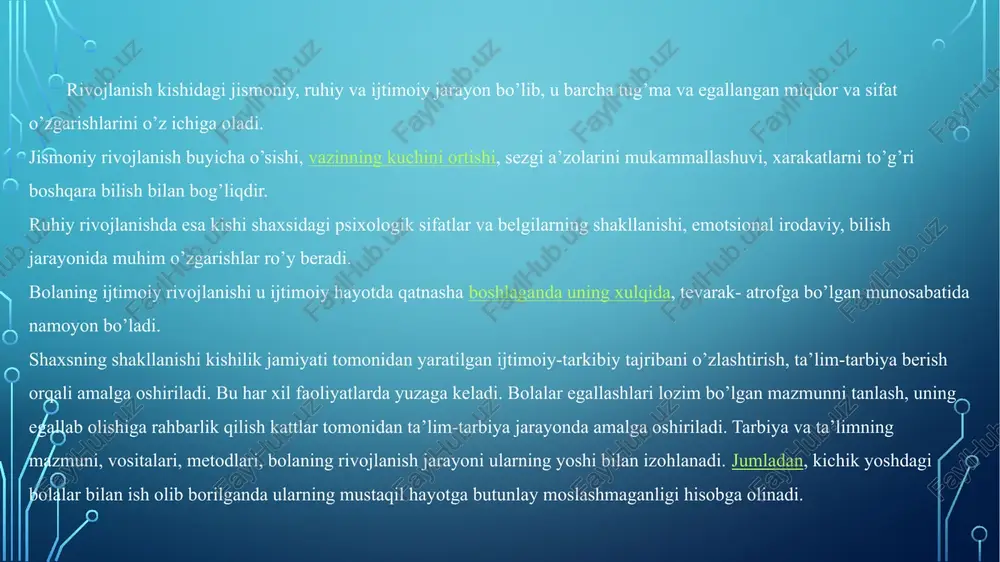 bola rivojlanishida ijtimoiy omillar - Page 3
