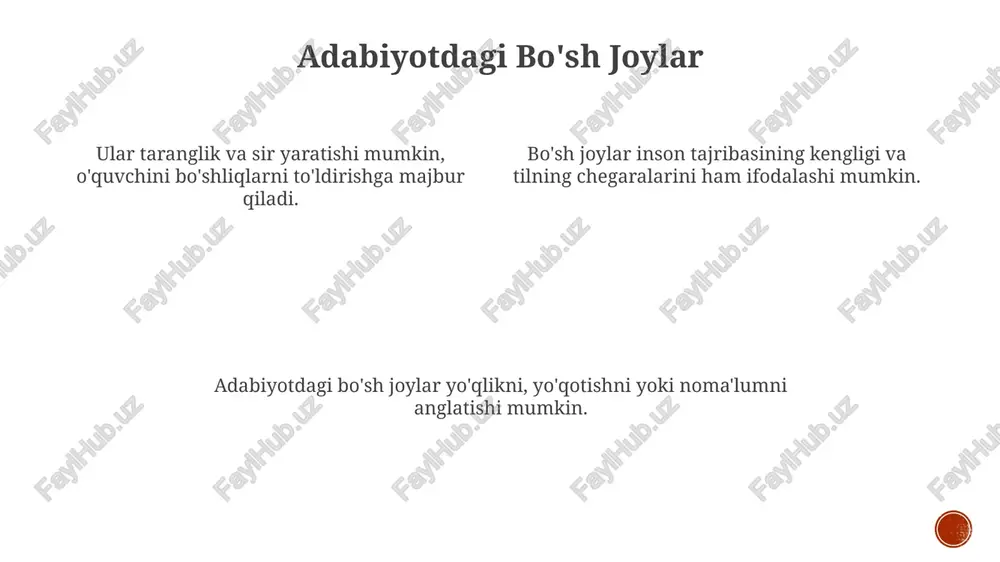 adabiyotdagi bo'sh joylar - Page 3