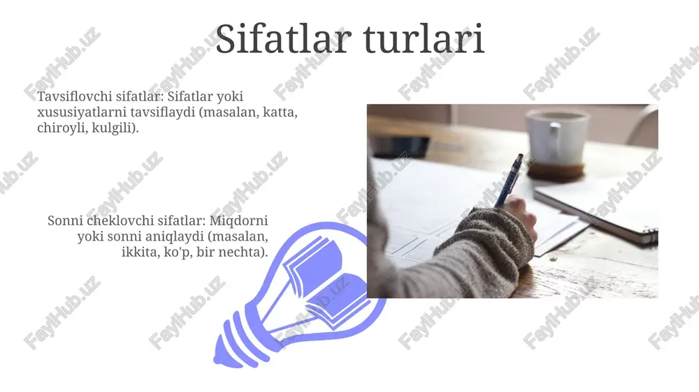 sifatlar turlari - Page 3