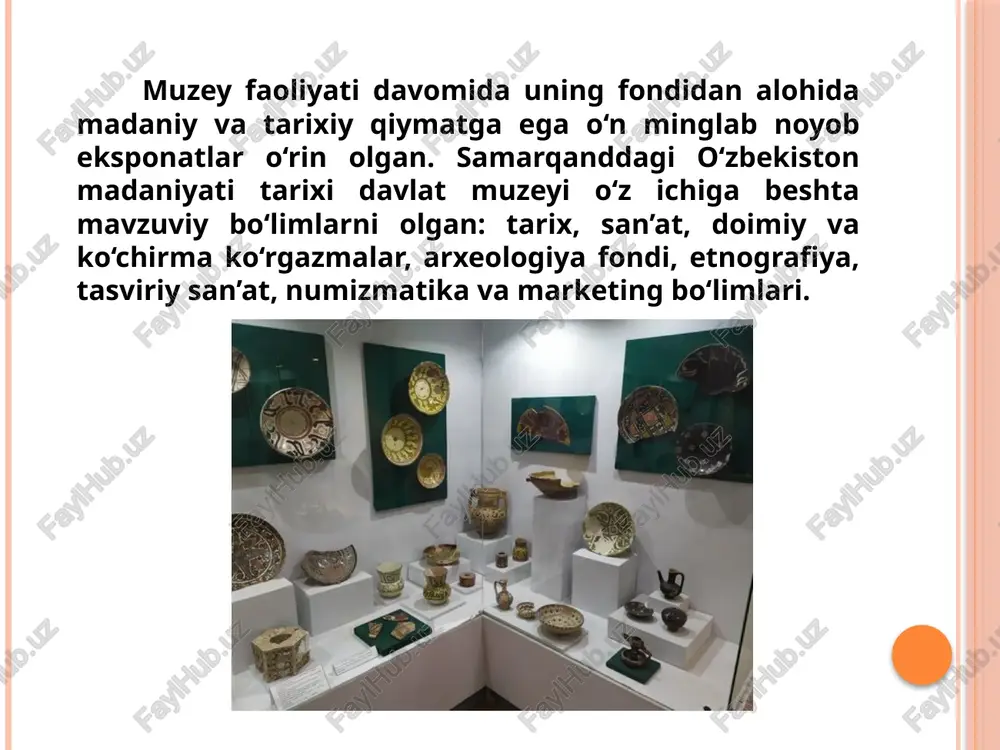 o‘zbekiston madaniyati tarixi davlat muzeyi - Page 3