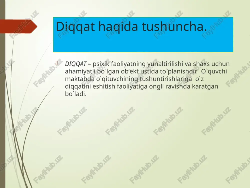 diqqat turlari va xususiyatlari - Page 3