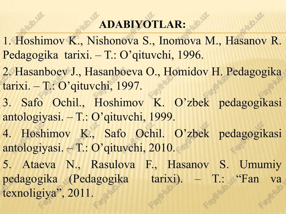 ng yaratilishi to’g’risida bayon etilgan ikkinchi yetti bo’limi insonparvarlik fazilatlari,odob-axloq, ta’lim-tarbiya va diniy bilimlarga bag’ishlangan uchinchi 7 bo’limi tabiat ilmlariga, tabobat va astronomiyaga bag’ishlangan. zardushtiylik ta’limotida ilgari surilgan asosiy g’oyalar: inson ezgu fikr ezgu so’z ezgu amal dunyoqarash va uning tarkibiy qismlari. o’sib kelayotgan yosh avlodning ilmiy dunyoqarashini shakllantirish hamma davrlarda bo’lgani kabi, hozir ham millatning ilg’or kishilari diqat markazida bo’lib kelmoqda. xo’sh, dunyoqarashni o’zini qanday tushunish kerak? dunyoqarash-bizni o’rab olgan borliq nima, u qanday rivojlangan, tabiatda qanday inson o’rin tutadi, uning ongi qanday paydo bo’ldi va kamol topdi, jamiyatning yaralish tarixi qanday, inosniyat turmush darajasini qanday qilib yaxshilash mumkin va shu kabi masalalarga kishilarning turlicha qarashlari, munosabatlaridir. inson o’z faoliyatida ma’lum ilmiy bilimlardan, qonuniyatlardan,tushuncha va g’oyalardan foydalanadi. ana shu bilimlarga asoslanib, tabiat, jamiyat va inson tafakkuri hodisalarini baholaydi, ularni o’ziga talqin etib, ma’lum xulosalarga keladi. har qanday odam o’zining yashashdan maqsadi nimaligini, hayotning ma’nosini bilishga intiladi. bu insonning ijtimoiy …