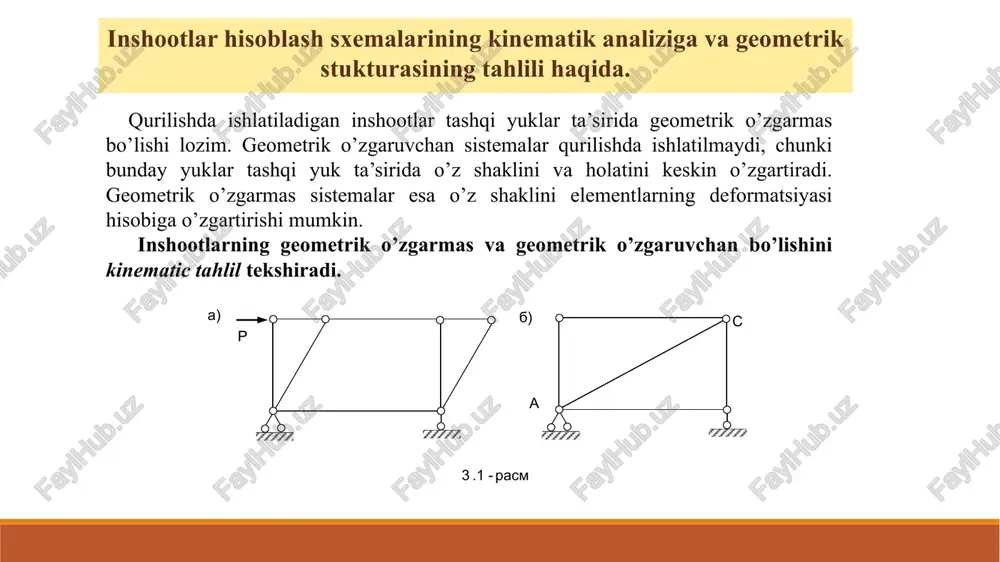 "inshootlar hisoblash sxemalari kinematika analizi" - Page 3