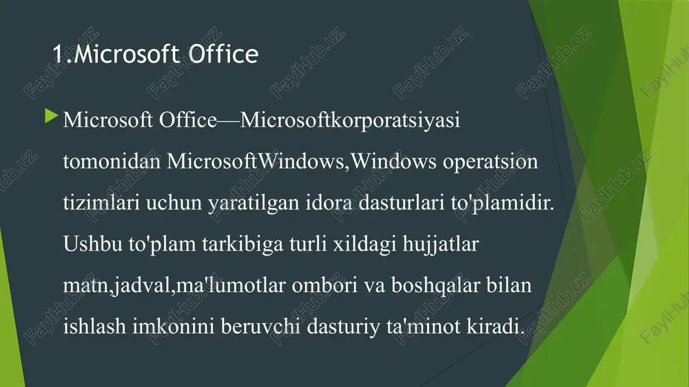 a ularni qo’llab, namoyish etuvchi qurilmalarga yuborish vazifalarini xam bajarish mumkin. image1.png image2.png image3.png /docprops/thumbnail.jpeg