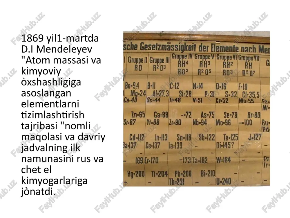 kimyoviy elementlar tizimlashtirish - Page 3