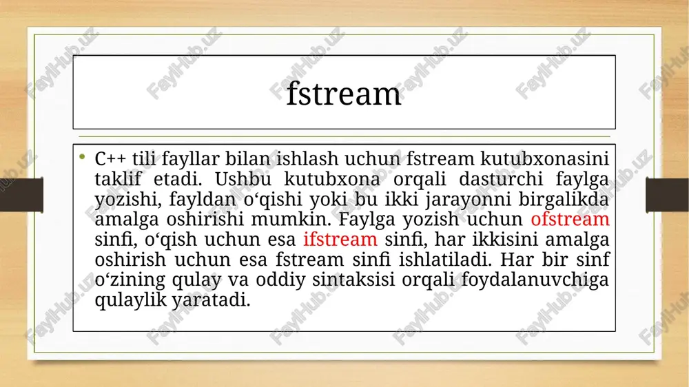 c++ dasturlashtilidafayllarbilanishlash - Page 3