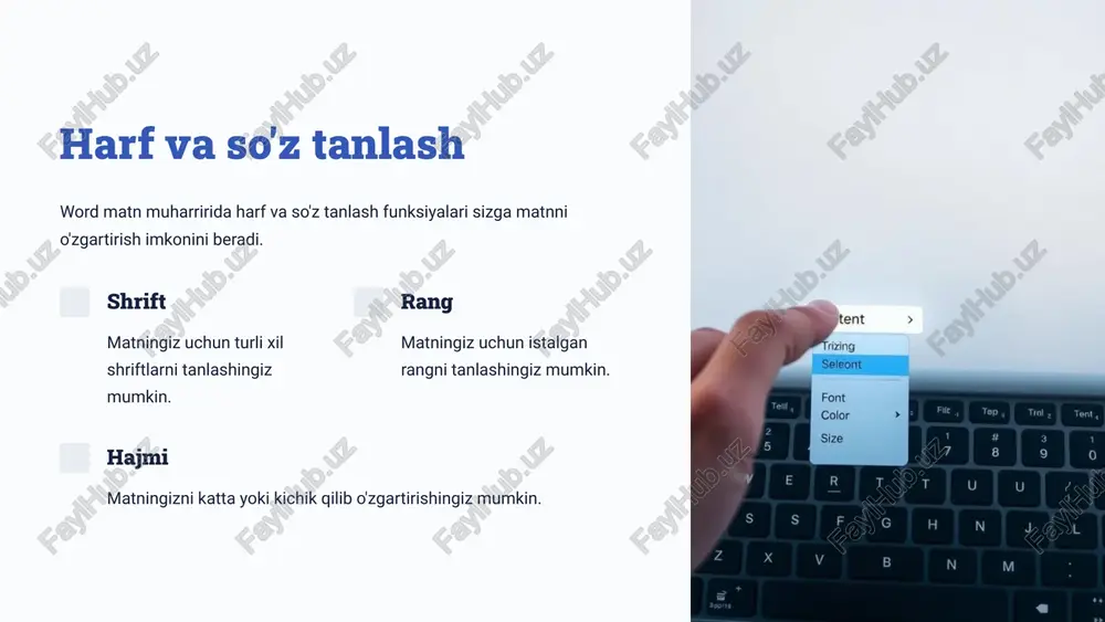word matn muharririda hisob-kitoblar - Page 3