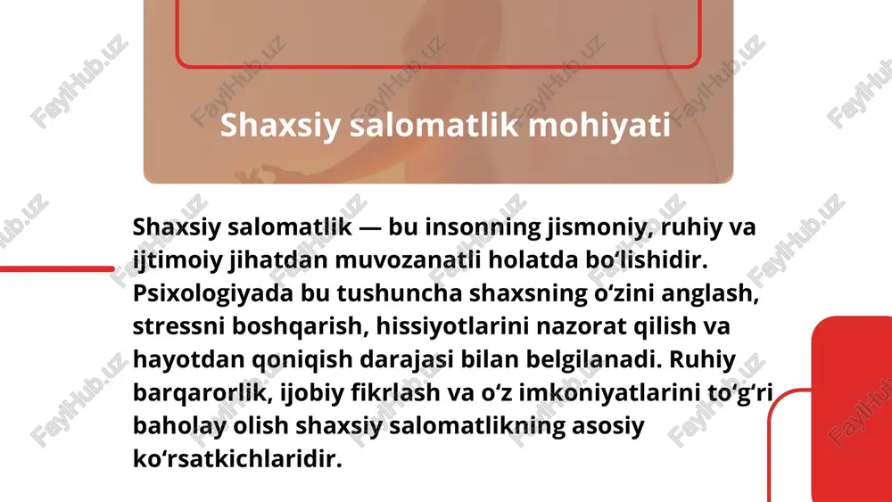 shaxsiy salomatlik psixologiyasi - Page 3