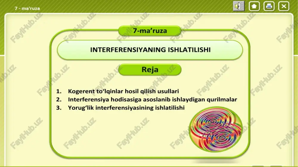 interferensiyaning ishlatilishi - Page 3