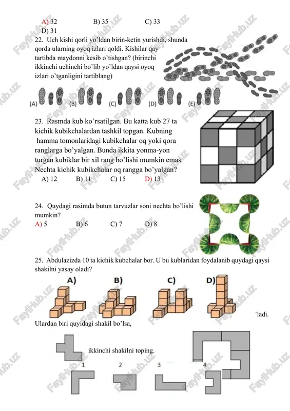4 tarafi bo’yalgan? a) 6 ta b) 7 ta c) 8 ta d) 9ta oleobject2.bin image3.png image4.wmf oleobject3.bin image5.wmf oleobject4.bin image6.wmf oleobject5.bin image7.wmf oleobject6.bin image8.wmf oleobject7.bin image9.wmf oleobject8.bin image10.png image11.png image12.png image13.png image14.png image15.png image16.png image17.png image18.png image19.jpeg image20.png image21.png image22.png image23.png image24.png image25.png image26.png image27.png image28.png image29.png image30.png image1.wmf oleobject1.bin image2.wmf ( ) 4526:00 -= ( ) 78392:450 -×= 5 a = 2 b = 1 c = ( ) 22 abc -×+ 89(2519)11 --× 144:6220 x -=