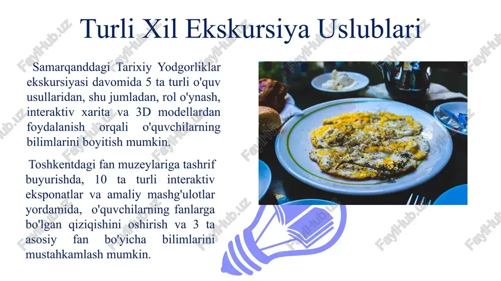 ekskursiyadarslaridaturlimetodlardanfoydalanish - Page 3