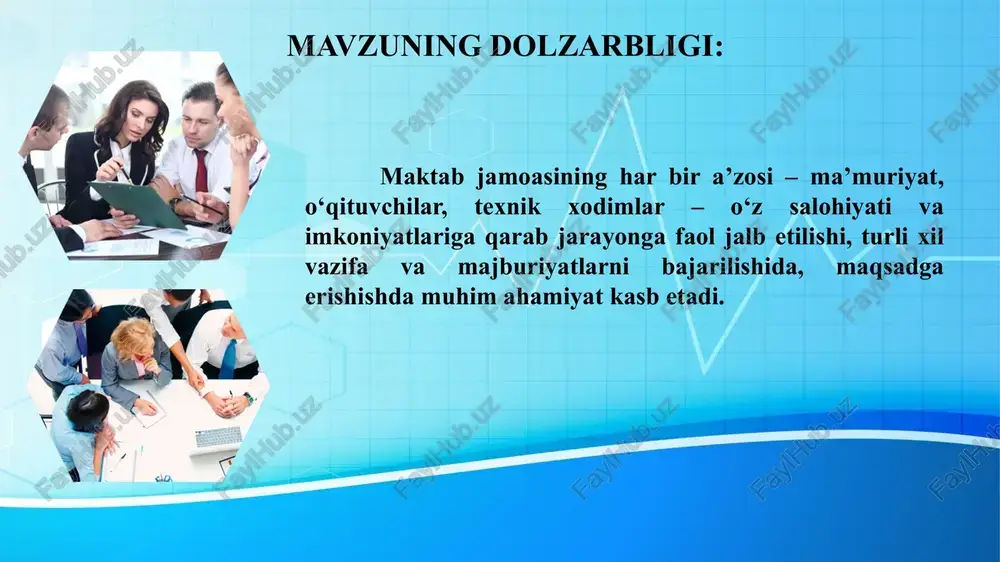 ya) amaldagi holat (singapur) taklif 1. pedagogik yo‘nalaishini bitirgan bo‘lishi yoki kamida 3-kursda o‘qiyotgan bo‘lishi lozim. ishga olishda maktab direktorining buyrug‘i qabul qilinadi. pedagogika fakultetini bitirgan va o‘qituvchilik litsenziyasiga ega bo‘lishi lozim. har bir shahar ma’muriyati imtihon qilib ishga oladi. boshqa maktabga rotatsiya orqali ishga yuboriladi. o‘qituvchi shahar hokimi buyrug‘i bilan ishga olinadi. pedagogika yo‘nalishi bakalavr darajasi, o‘qituvchilik litsenziyasi talab etiladi. imtihon topshirib ishga kiradi. hududiy ta’lim idorasi tomonidan buyruq bilan ishga olinadi. pedagogika yo‘nalishi bakalavr darajasi lozim, o‘qituvchilik litsenziyasi keyin beriladi. test, suhbat, tibbiy ko‘rik topshirib ishga kiradi. ta’lim vazirligi tomonidan ishga olinadi. e’lon berish, tanlov orqali bilimini aniqlash, suhbat jaroyoni tashkil etish. 2. e-maktab.uz kabi platformalar bor. giga (school program global and innavation getaway for all) neis (national education information sustem) sls (singapur student learning space) doimiy rivojlantirish. 3. 10 dan ortiq ustamalar joriy qilingan. o‘rtacha oylik 4-5 mln. (400$) so‘mni tashkil etadi. maktab turi, tajribasi va joylashuviga …